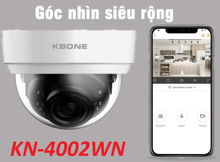 Camera IP WIFI 4.0MP KN-4002WN