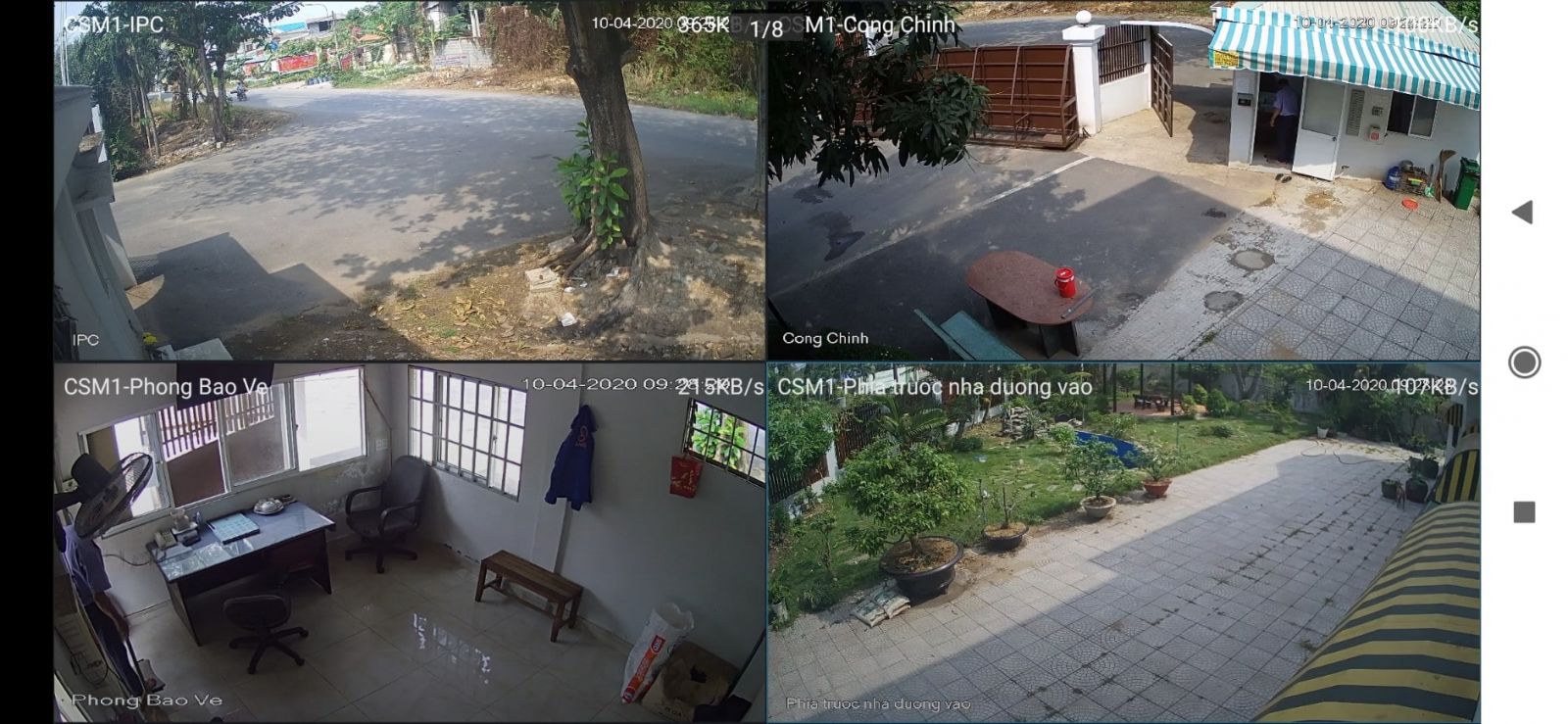 Giải pháp thi công hệ thống Camera giám sát 2.0Mp cho gia đình