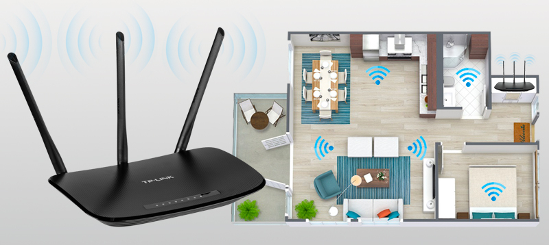 Router WiFi TP-Link TL-WR940N Wireless N450Mps