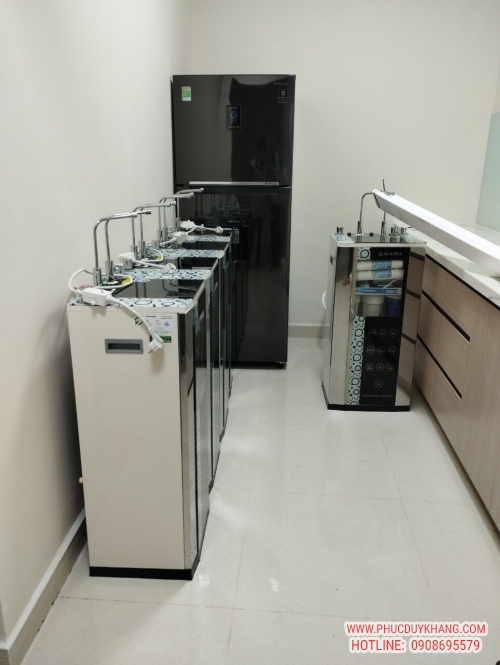 CÔNG TRÌNH MÁY LỌC NƯỚC NÓNG LẠNH R.O TẠI NHÀ MÁY TOPKEY BẾN CÁT-BÌNH DƯƠNG