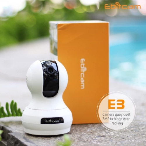 CAMERA IP WIFI QUAY QUÉT 360 EBITCAM E3 4.0MP