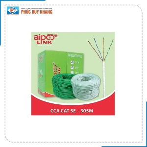 Cáp mạng Aipoo Link CAT5e UTP CCA Cáp mạng Aipoo Link CAT5e UTP CCA
