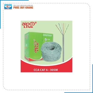 Cáp mạng Aipoo Link CAT6 UTP CCA Cáp mạng Aipoo Link CAT6 UTP CCA