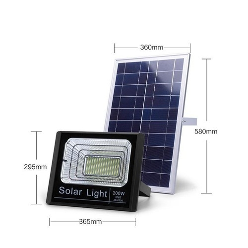 ĐÈN LED NĂNG LƯỢNG MẶT TRỜI CÔNG SUẤT 200W JD-8200