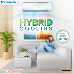 MÁY LẠNH DAIKIN-. HYBRID COOLING - LÀN DA KHỎE MẠNH & PHÒNG BỆNH HÔ HẤP