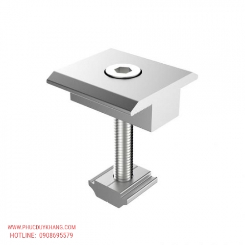 Kẹp giữa tấm pin 35mm (SUS304 M8*45mm) -Loại Đặc