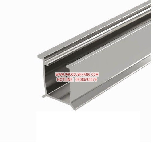 MINI Rail nhôm 30*50*192mm (2*SUS410 M5.5*55mm 2 cao su)