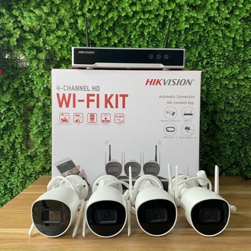 TRỌN BỘ KIT CAMERA WIFI HIKVISION NK42WOH(D) 4 KÊNH TRỌN BỘ KIT CAMERA WIFI HIKVISION NK42WOH(D) 4 KÊNH